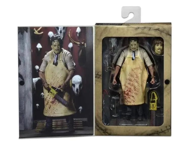 Leatherface Texas Chainsaw Massacre 40. Jahrestag Actionfigur Filmfiguren Terror Modell Puppe Sammlerspielzeug Geschenk