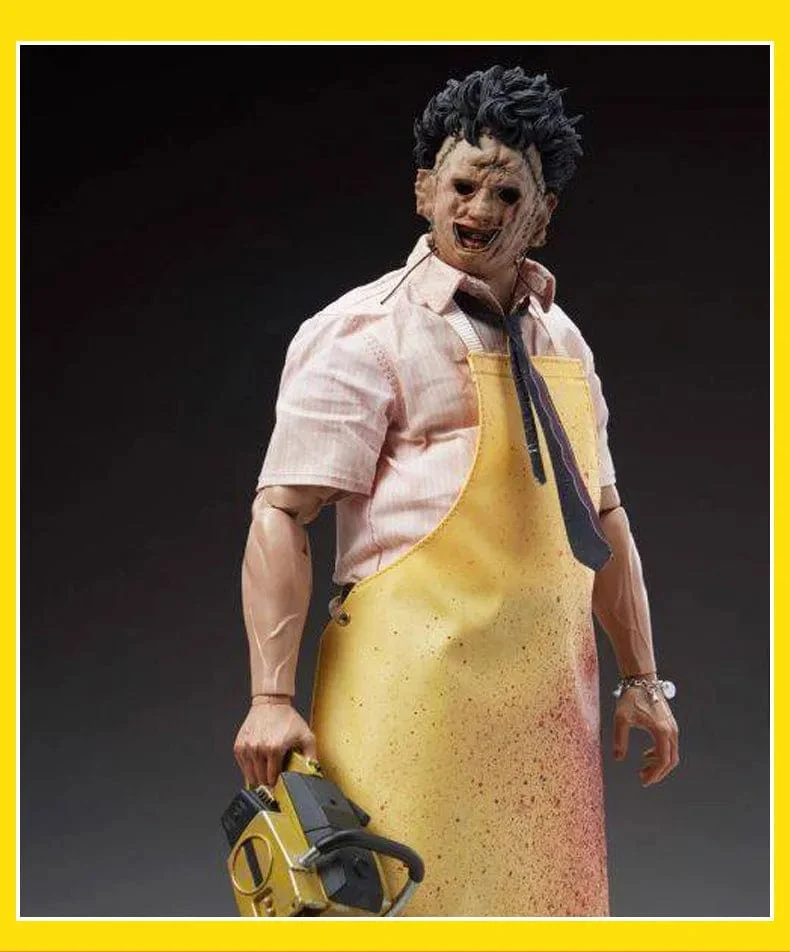 Leatherface Texas Chainsaw Massacre 40. Jahrestag Actionfigur Filmfiguren Terror Modell Puppe Sammlerspielzeug Geschenk