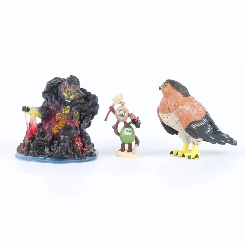 6/10-teiliges Set Disney-Film Moana Figur Puppen Set Halbgott Maui Moana Waialiki Heihei Actionfigur Modell Kindergeburtstagsgeschenk