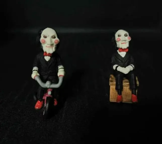 2 Zeichen Film Saw Charakter Billy Figur Spielzeug