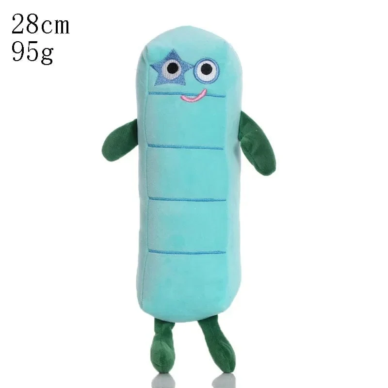 14-18cm Cartoon Nummer Plüsch Puppe Spielzeug Pädagogisches Gefüllte Film Anime Kinder Frühen Kindheit Geburtstag Weihnachten Geschenk