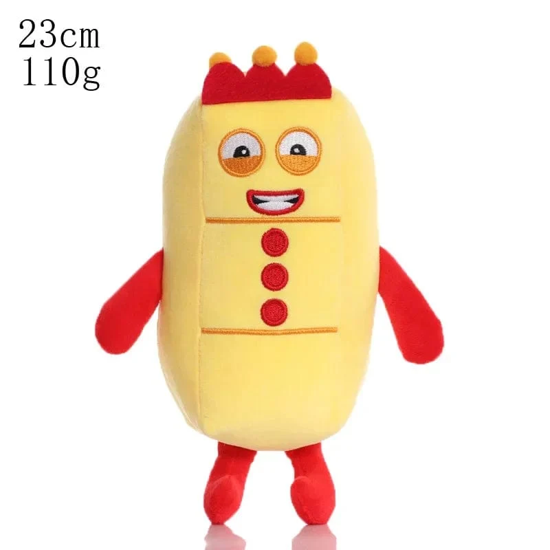 14-18cm Cartoon Nummer Plüsch Puppe Spielzeug Pädagogisches Gefüllte Film Anime Kinder Frühen Kindheit Geburtstag Weihnachten Geschenk