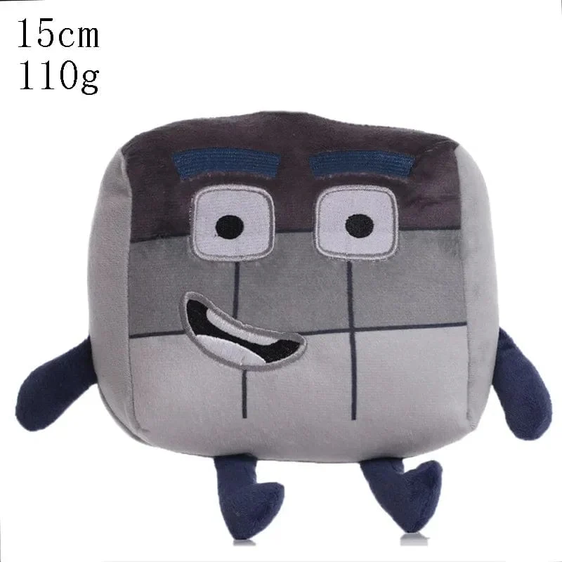 14-18cm Cartoon Nummer Plüsch Puppe Spielzeug Pädagogisches Gefüllte Film Anime Kinder Frühen Kindheit Geburtstag Weihnachten Geschenk