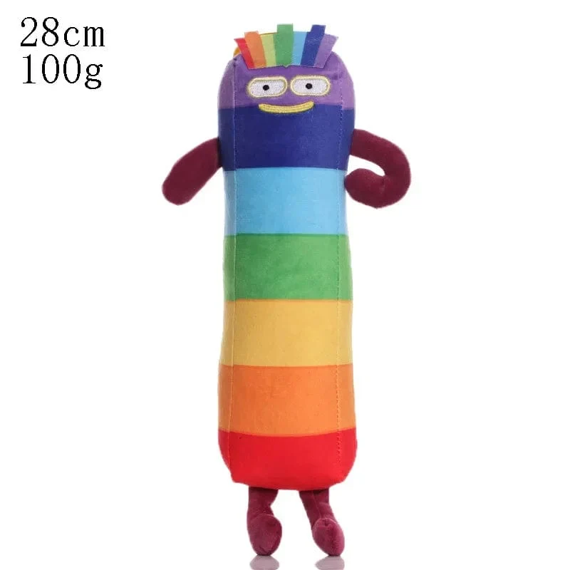 14-18cm Cartoon Nummer Plüsch Puppe Spielzeug Pädagogisches Gefüllte Film Anime Kinder Frühen Kindheit Geburtstag Weihnachten Geschenk