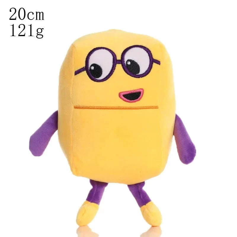 14-18cm Cartoon Nummer Plüsch Puppe Spielzeug Pädagogisches Gefüllte Film Anime Kinder Frühen Kindheit Geburtstag Weihnachten Geschenk