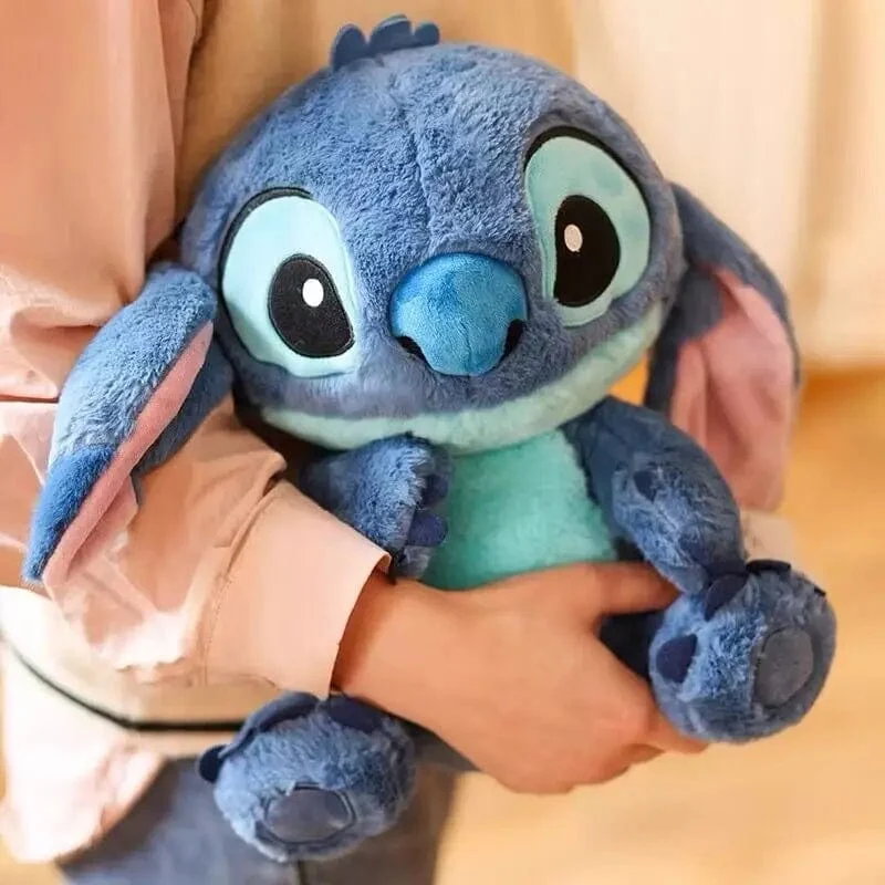 Miniso Kawaii Disney Lilo & Stitch Plüschtier Kawaii Weiche Blau Lila Elfe Disney Lilo & Stitch Stoffpuppe Anime Film Weihnachtsgeschenk