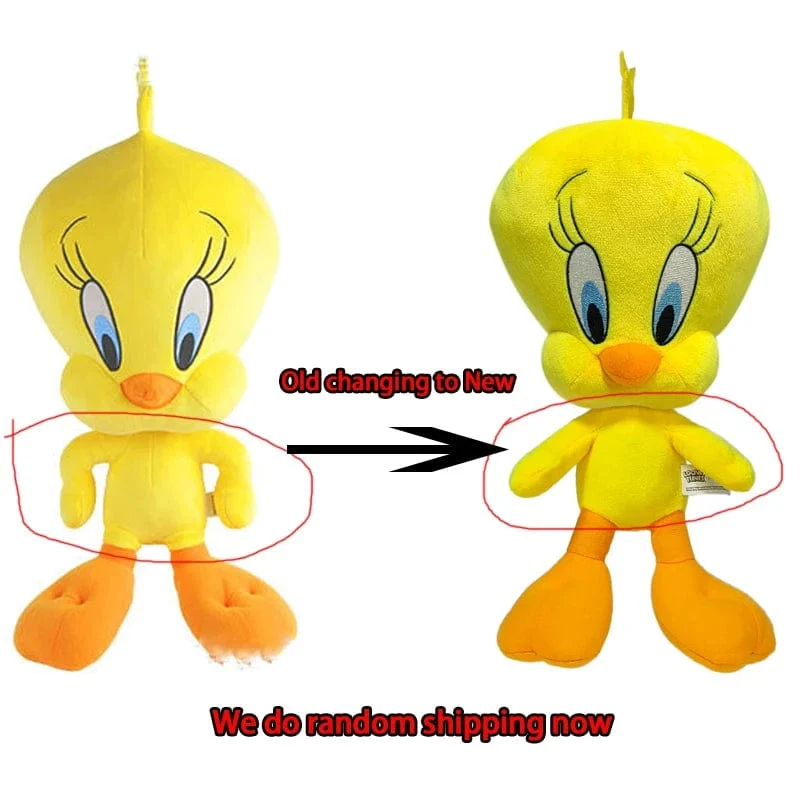 Großes Looney Tunes Bugs Bunny Plüschtier Tweety Bird Bunny Anime Cartoon Film Plushies Gefüllte Puppe Spielzeug Geschenk