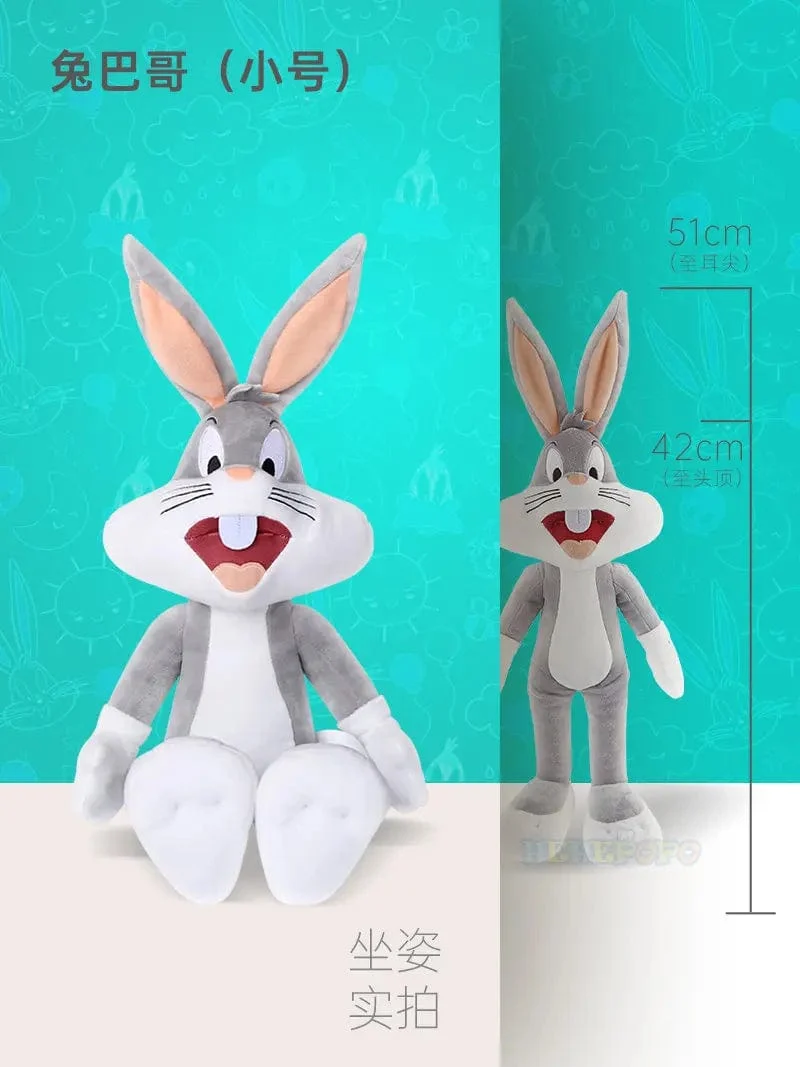 Großes Looney Tunes Bugs Bunny Plüschtier Tweety Bird Bunny Anime Cartoon Film Plushies Gefüllte Puppe Spielzeug Geschenk