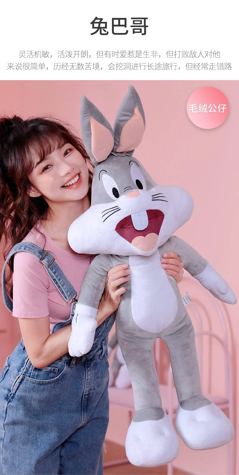 Großes Looney Tunes Bugs Bunny Plüschtier Tweety Bird Bunny Anime Cartoon Film Plushies Gefüllte Puppe Spielzeug Geschenk