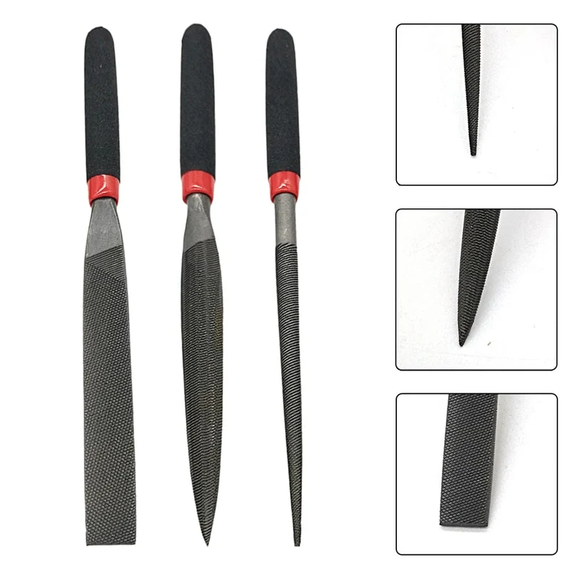 Kleine Stahlfeilen, Nadel-Flachfeile für Stein, Glas, Metall, Schnitzerei, Handwerk, Nadelfeilen, Holzbearbeitung, Handwerkzeug-Set, Zimmereiwerkzeuge