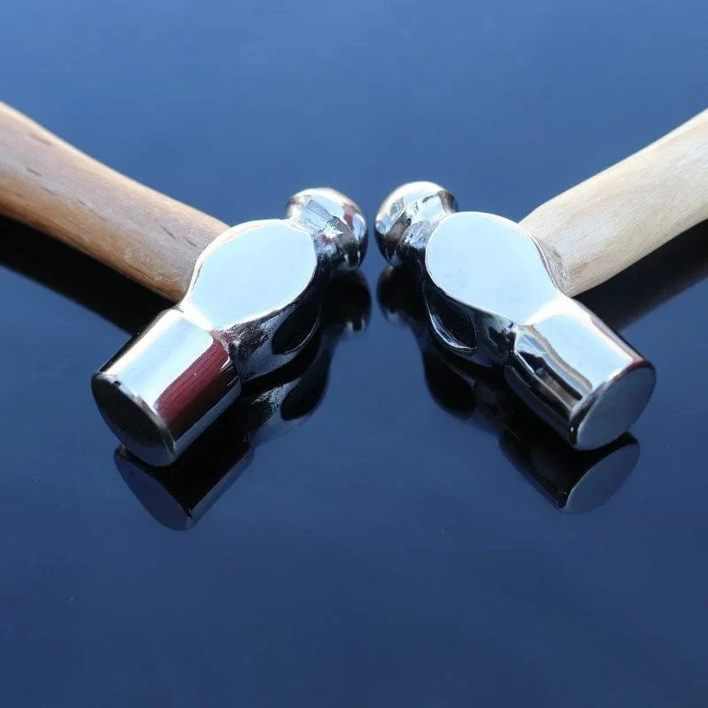 Mini-Hammer, Smashing-Hammer aus Walnussholz, runder Kopf, Holzgriff, Auto-Fluchtwerkzeug, Handhammer, multifunktionaler Mini-Hammer