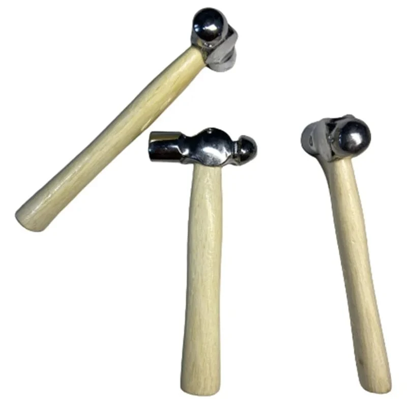 Mini-Hammer, Smashing-Hammer aus Walnussholz, runder Kopf, Holzgriff, Auto-Fluchtwerkzeug, Handhammer, multifunktionaler Mini-Hammer