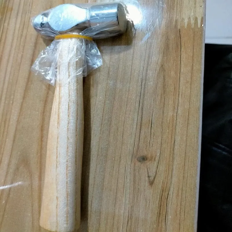 Mini-Hammer, Smashing-Hammer aus Walnussholz, runder Kopf, Holzgriff, Auto-Fluchtwerkzeug, Handhammer, multifunktionaler Mini-Hammer
