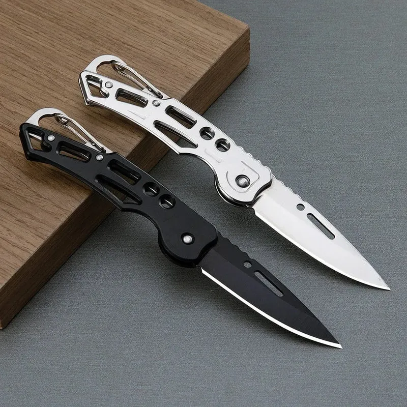 Klappbares Taschenmesser aus Edelstahl, Überlebensmesser, Jagd, Camping, Angeln, tragbares Obsttragen, Outdoor-Werkzeuge, Überlebens-Handwerkzeuge