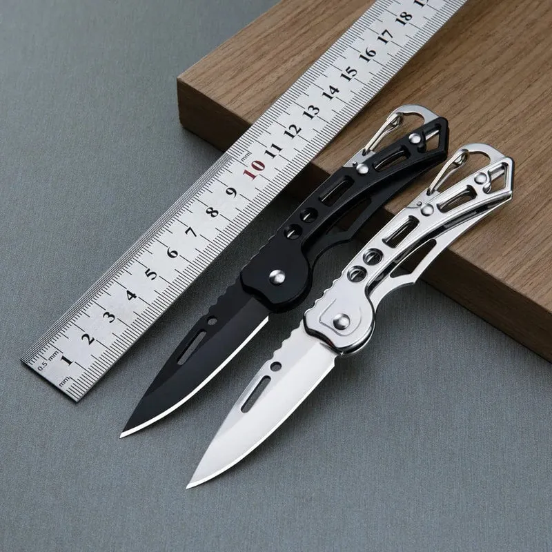 Klappbares Taschenmesser aus Edelstahl, Überlebensmesser, Jagd, Camping, Angeln, tragbares Obsttragen, Outdoor-Werkzeuge, Überlebens-Handwerkzeuge