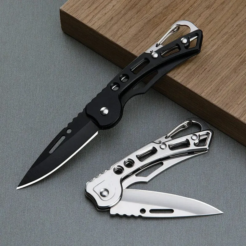 Klappbares Taschenmesser aus Edelstahl, Überlebensmesser, Jagd, Camping, Angeln, tragbares Obsttragen, Outdoor-Werkzeuge, Überlebens-Handwerkzeuge