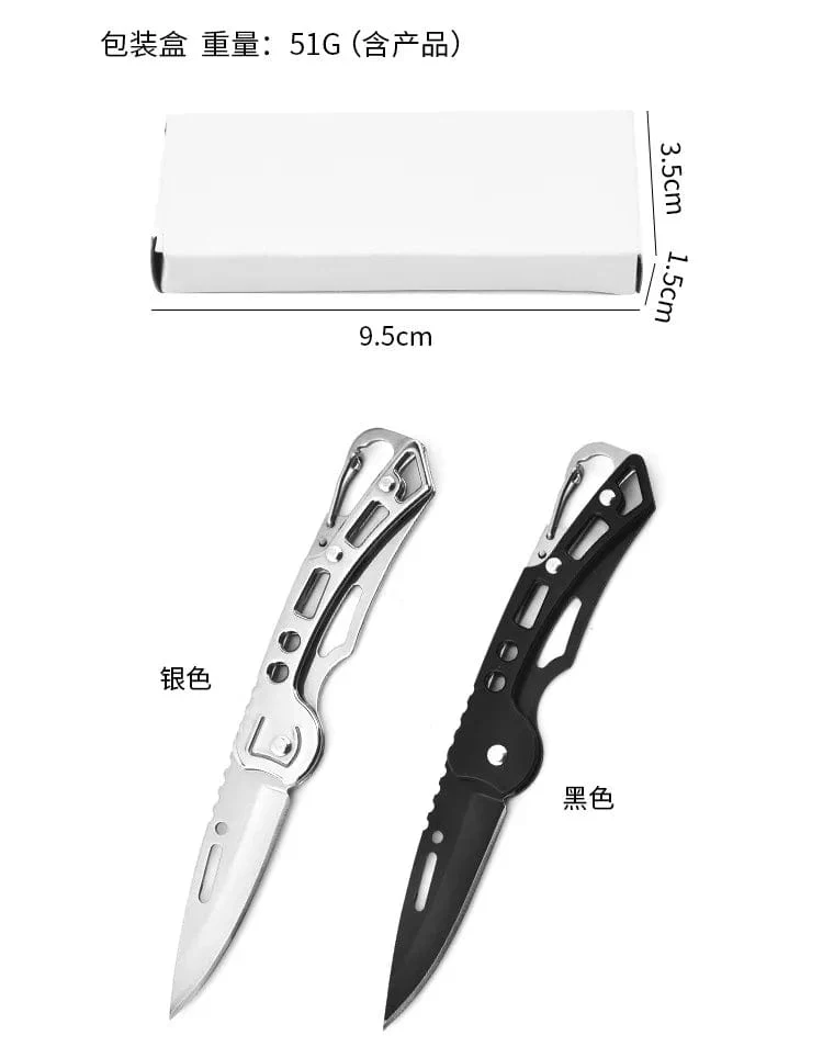 Klappbares Taschenmesser aus Edelstahl, Überlebensmesser, Jagd, Camping, Angeln, tragbares Obsttragen, Outdoor-Werkzeuge, Überlebens-Handwerkzeuge