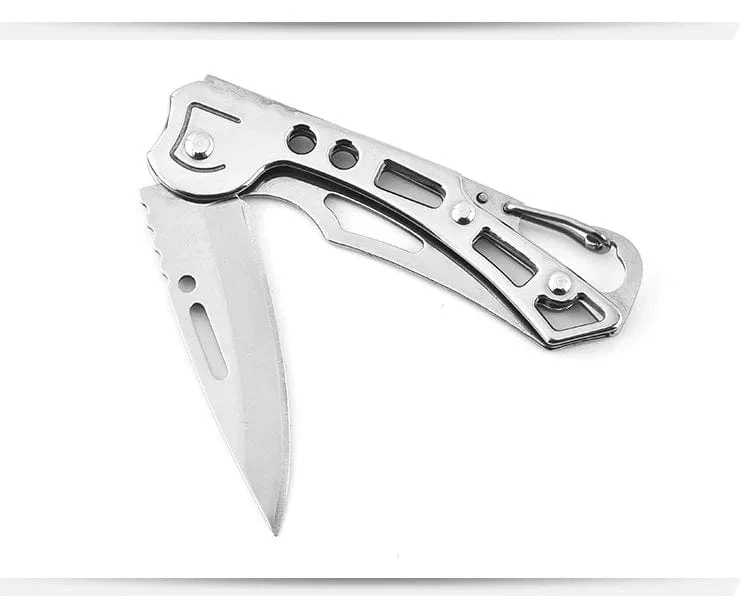 Klappbares Taschenmesser aus Edelstahl, Überlebensmesser, Jagd, Camping, Angeln, tragbares Obsttragen, Outdoor-Werkzeuge, Überlebens-Handwerkzeuge
