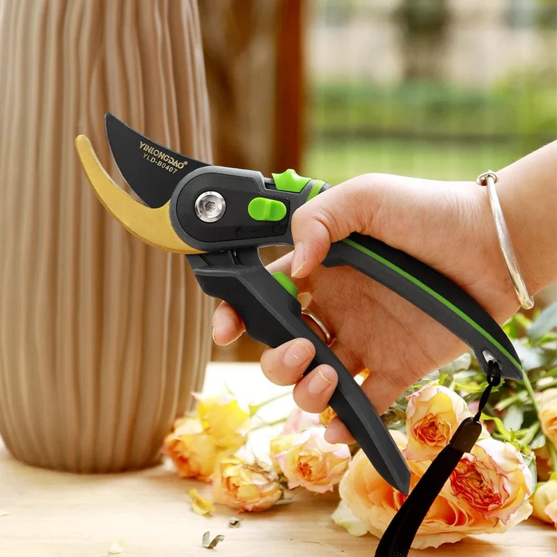 Multifunktionale Gartenschere Gartengeräte Arbeitsersparnis Schere Gartenarbeit Pflanze Scharfe Astschere Schutz Hand Langlebig
