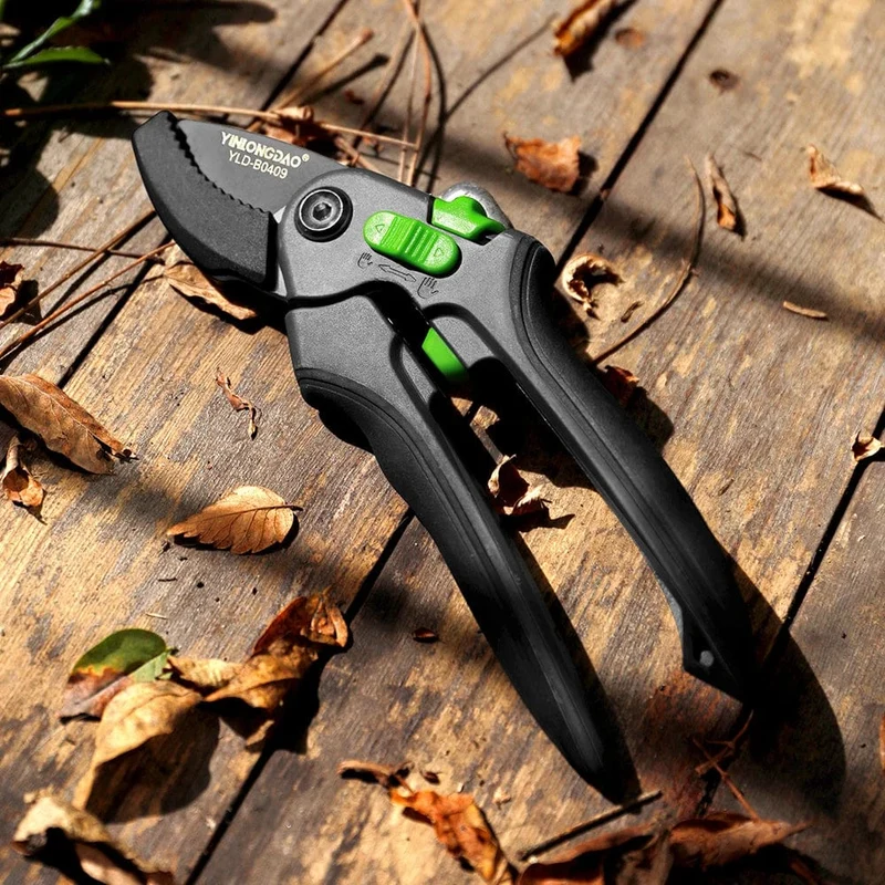 Multifunktionale Gartenschere Gartengeräte Arbeitsersparnis Schere Gartenarbeit Pflanze Scharfe Astschere Schutz Hand Langlebig