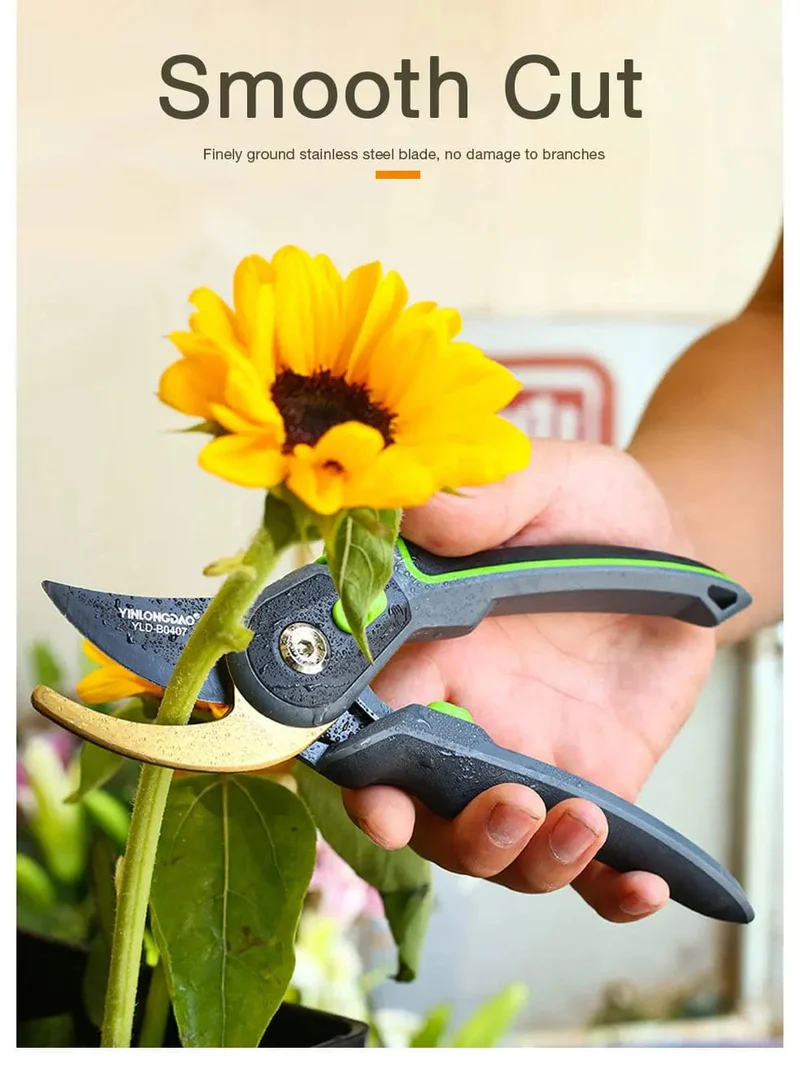 Multifunktionale Gartenschere Gartengeräte Arbeitsersparnis Schere Gartenarbeit Pflanze Scharfe Astschere Schutz Hand Langlebig