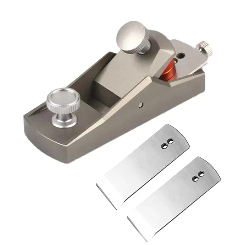 Flachhobel für die Holzbearbeitung, Mini-Hobel für europäische Ornamente, Handhobel aus Aluminiumlegierung, Unterkante, Holzbesäumhobel, Schreinerwerkzeuge
