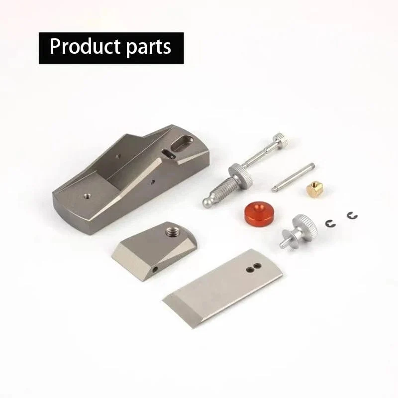 Flachhobel für die Holzbearbeitung, Mini-Hobel für europäische Ornamente, Handhobel aus Aluminiumlegierung, Unterkante, Holzbesäumhobel, Schreinerwerkzeuge