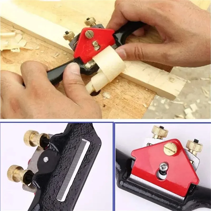 Holzhobel, verstellbarer Schweifhobel, Holzhobel, Trimmwerkzeuge, Handschneide, Meißel, Schreinerhandbuch, Zubehör