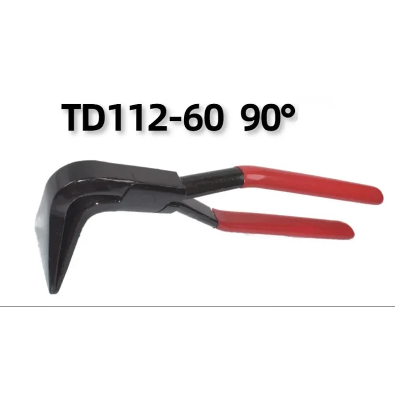 Handfalzzange, Blechwerkzeuge, gerade Backe, 45°, 90°, Metallbiegezange zum Biegen und Glätten von Blechen