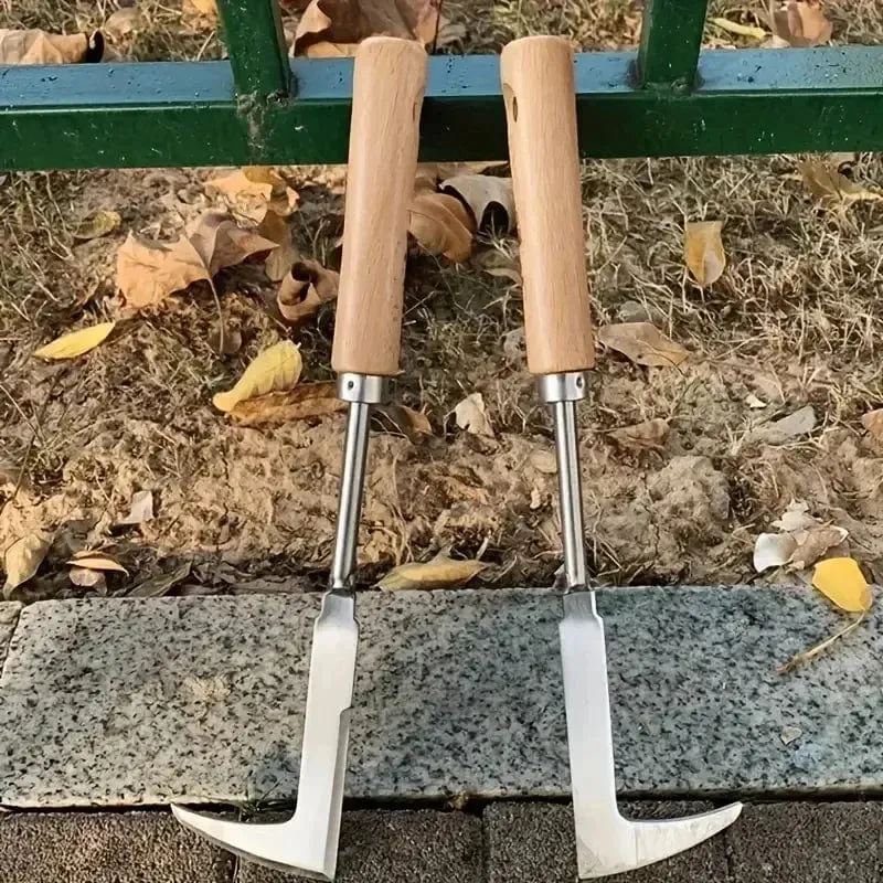 L-förmiges Garten-Unkrautjätwerkzeug, Unkrautabzieher, manueller Rissjäter, Unkrautextraktor, Entfernung von landwirtschaftlichen Bonsai-Vorräten, Handwerkzeug