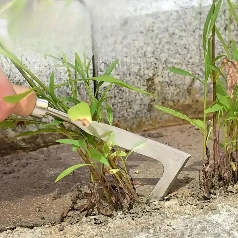L-förmiges Garten-Unkrautjätwerkzeug, Unkrautabzieher, manueller Rissjäter, Unkrautextraktor, Entfernung von landwirtschaftlichen Bonsai-Vorräten, Handwerkzeug