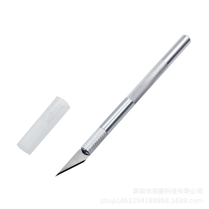 Aluminium Legierung Cutter Messer Schnitzen Werkzeug Skulptur Gravieren Sharp Metall Skalpell Klinge