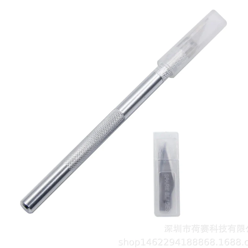 Aluminium Legierung Cutter Messer Schnitzen Werkzeug Skulptur Gravieren Sharp Metall Skalpell Klinge