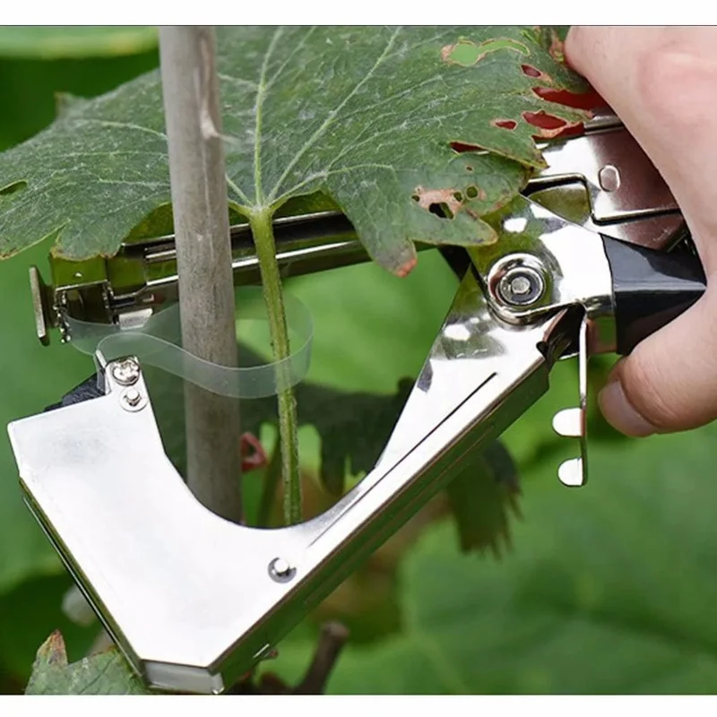 Drtools Gartengeräte Strumpfband Pflanzen Pflanze Zweig Hand Binden Bindemaschine Hackfleisch Gemüse Tapener Bänder Hausgarten