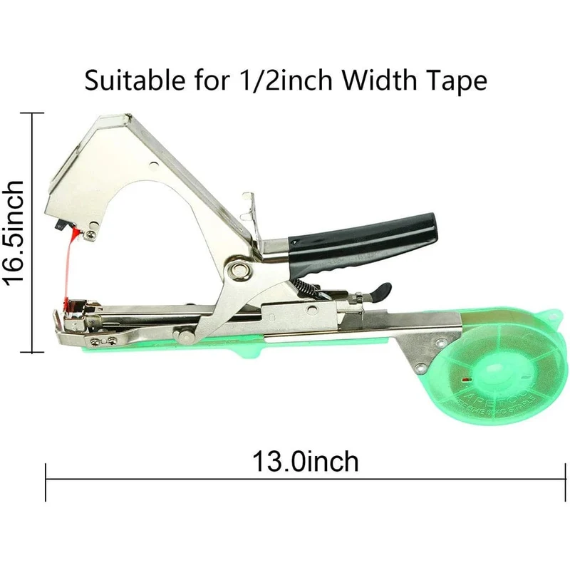 Drtools Gartengeräte Strumpfband Pflanzen Pflanze Zweig Hand Binden Bindemaschine Hackfleisch Gemüse Tapener Bänder Hausgarten