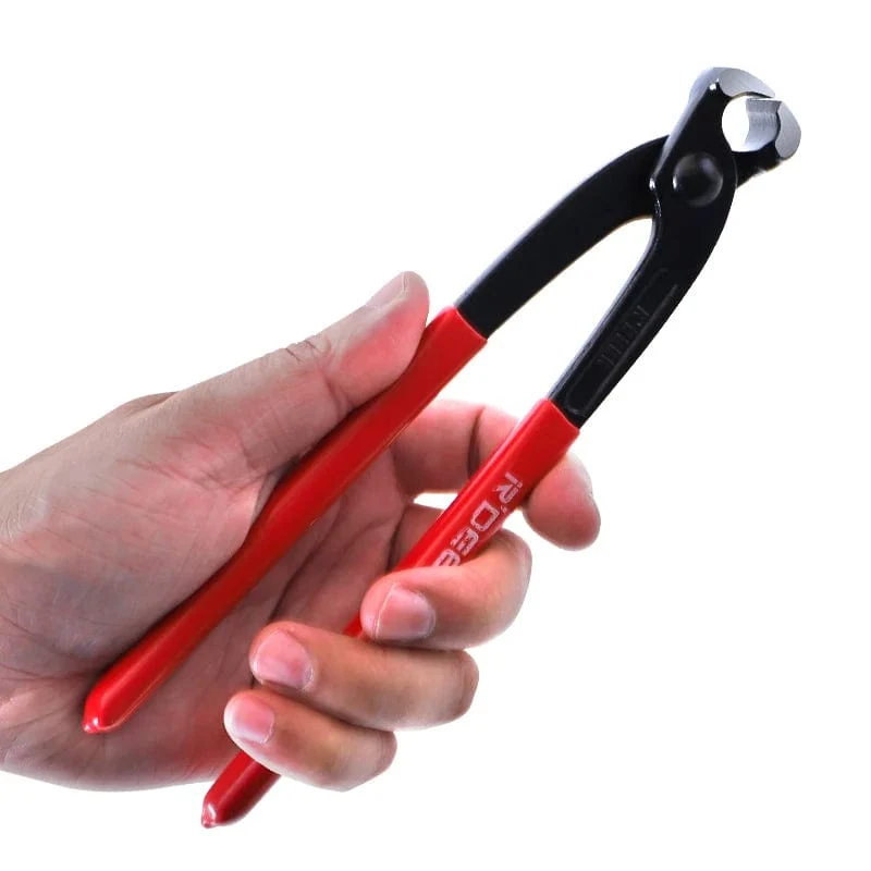 Einohrklemmenzange 8 Zoll/200 mm Kohlenstoffstahl Zange Crimper Nagelzieher für Autoreparatur Handwerkzeuge