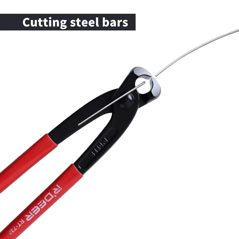 Einohrklemmenzange 8 Zoll/200 mm Kohlenstoffstahl Zange Crimper Nagelzieher für Autoreparatur Handwerkzeuge