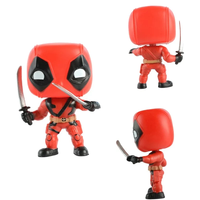 POP Deadpool Actionfigur Deadpool 3 Deadpool Wolverine Actionfigur Marvel-Filmfiguren Figur Spielzeugpuppe Modell Kindergeschenke