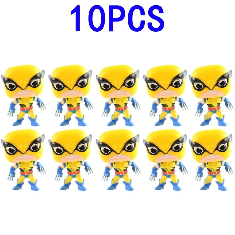 POP Deadpool Actionfigur Deadpool 3 Deadpool Wolverine Actionfigur Marvel-Filmfiguren Figur Spielzeugpuppe Modell Kindergeschenke