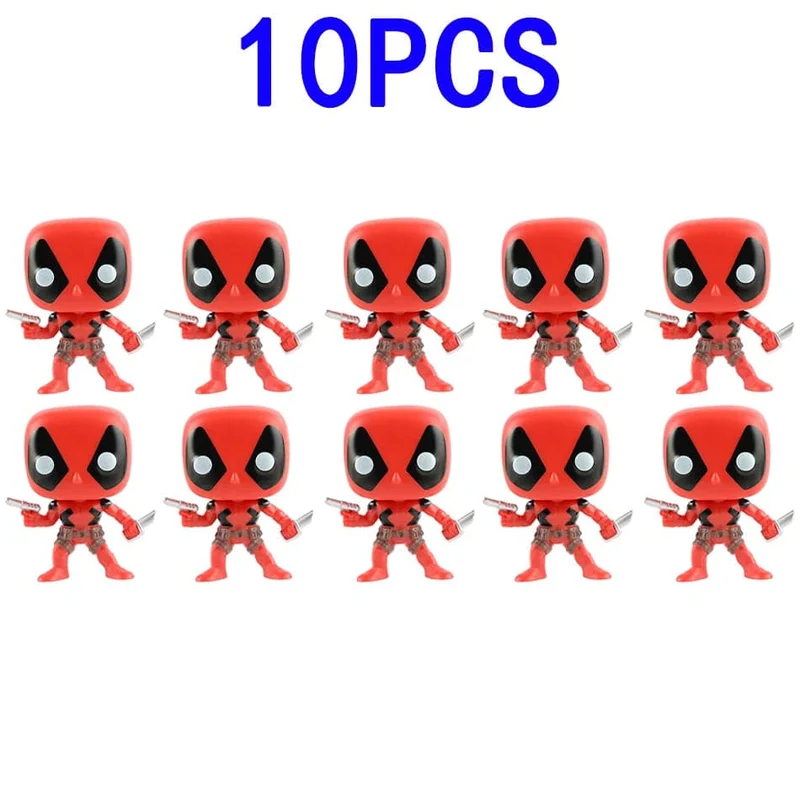POP Deadpool Actionfigur Deadpool 3 Deadpool Wolverine Actionfigur Marvel-Filmfiguren Figur Spielzeugpuppe Modell Kindergeschenke