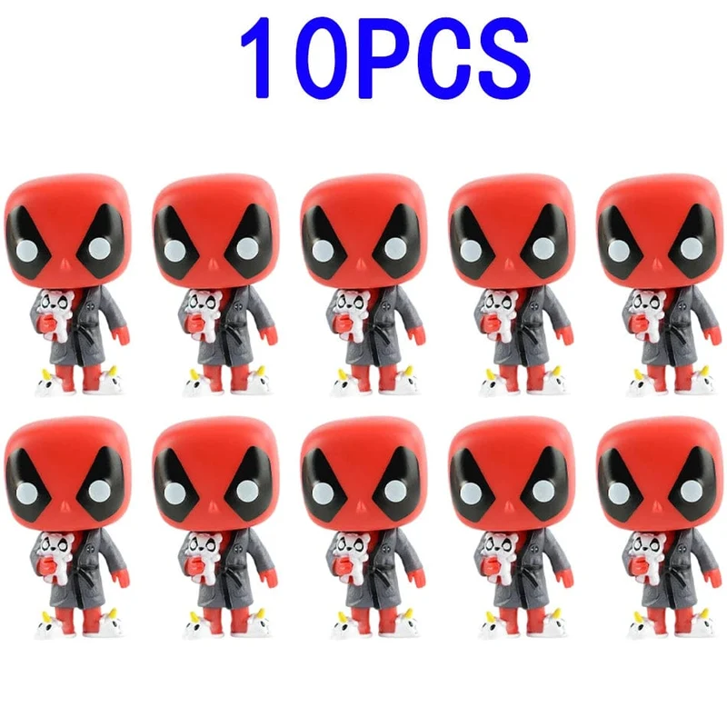 POP Deadpool Actionfigur Deadpool 3 Deadpool Wolverine Actionfigur Marvel-Filmfiguren Figur Spielzeugpuppe Modell Kindergeschenke