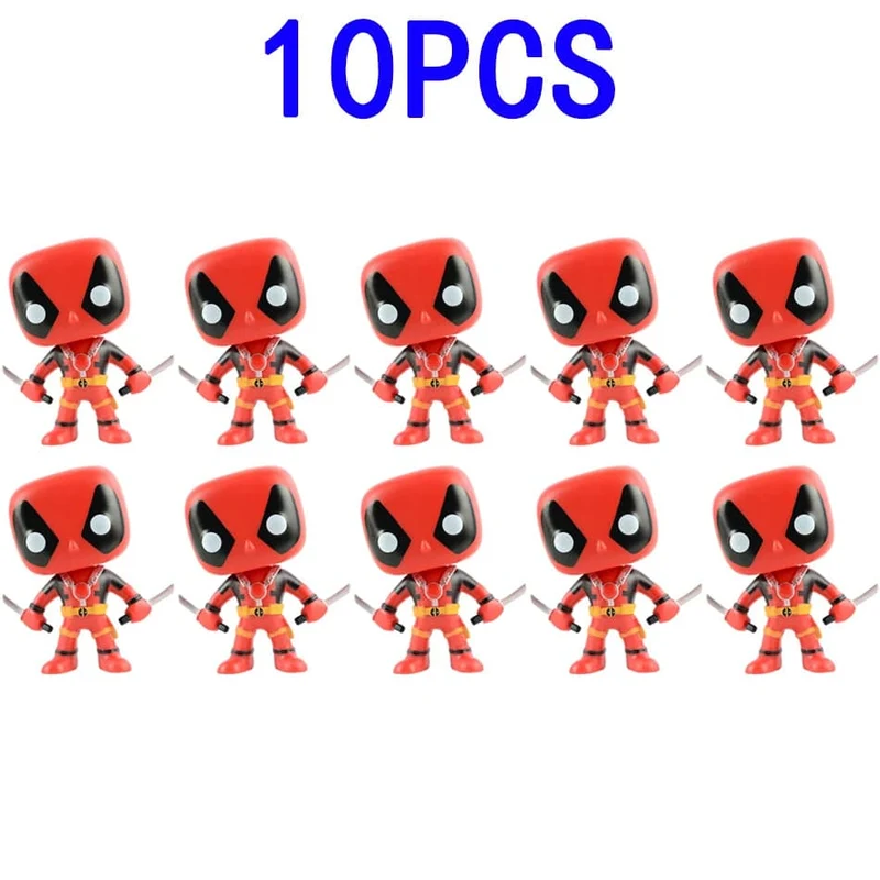 POP Deadpool Actionfigur Deadpool 3 Deadpool Wolverine Actionfigur Marvel-Filmfiguren Figur Spielzeugpuppe Modell Kindergeschenke