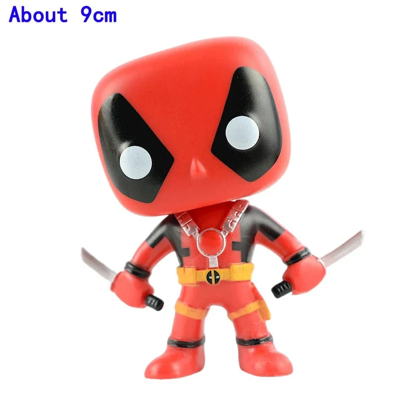 POP Deadpool Actionfigur Deadpool 3 Deadpool Wolverine Actionfigur Marvel-Filmfiguren Figur Spielzeugpuppe Modell Kindergeschenke