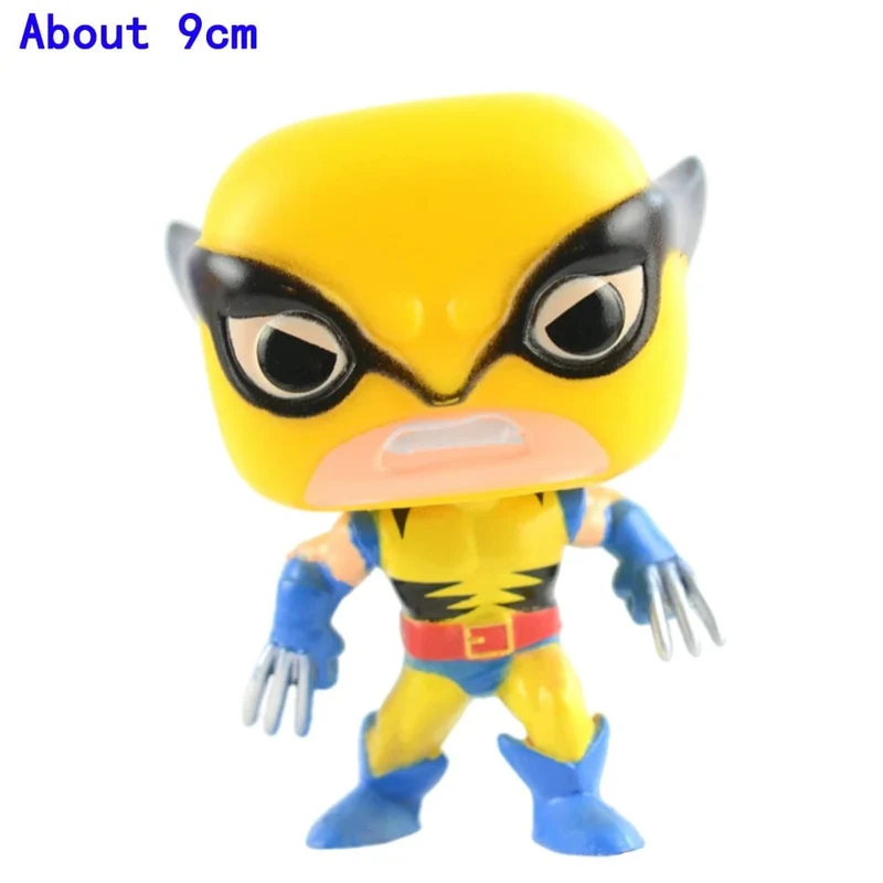 POP Deadpool Actionfigur Deadpool 3 Deadpool Wolverine Actionfigur Marvel-Filmfiguren Figur Spielzeugpuppe Modell Kindergeschenke