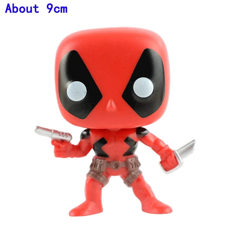 POP Deadpool Actionfigur Deadpool 3 Deadpool Wolverine Actionfigur Marvel-Filmfiguren Figur Spielzeugpuppe Modell Kindergeschenke
