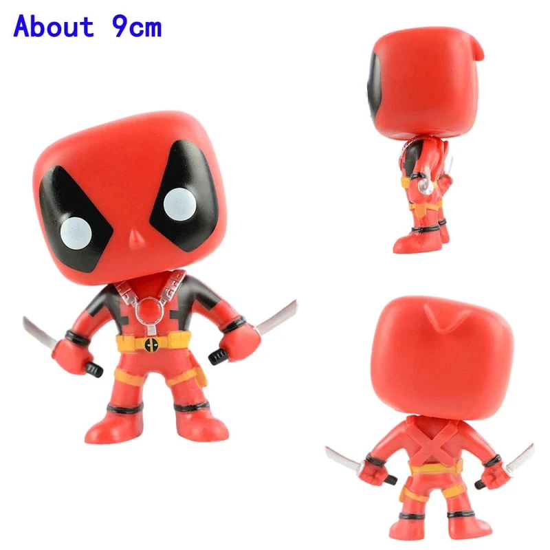 POP Deadpool Actionfigur Deadpool 3 Deadpool Wolverine Actionfigur Marvel-Filmfiguren Figur Spielzeugpuppe Modell Kindergeschenke