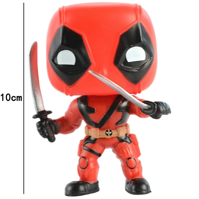 POP Deadpool Actionfigur Deadpool 3 Deadpool Wolverine Actionfigur Marvel-Filmfiguren Figur Spielzeugpuppe Modell Kindergeschenke