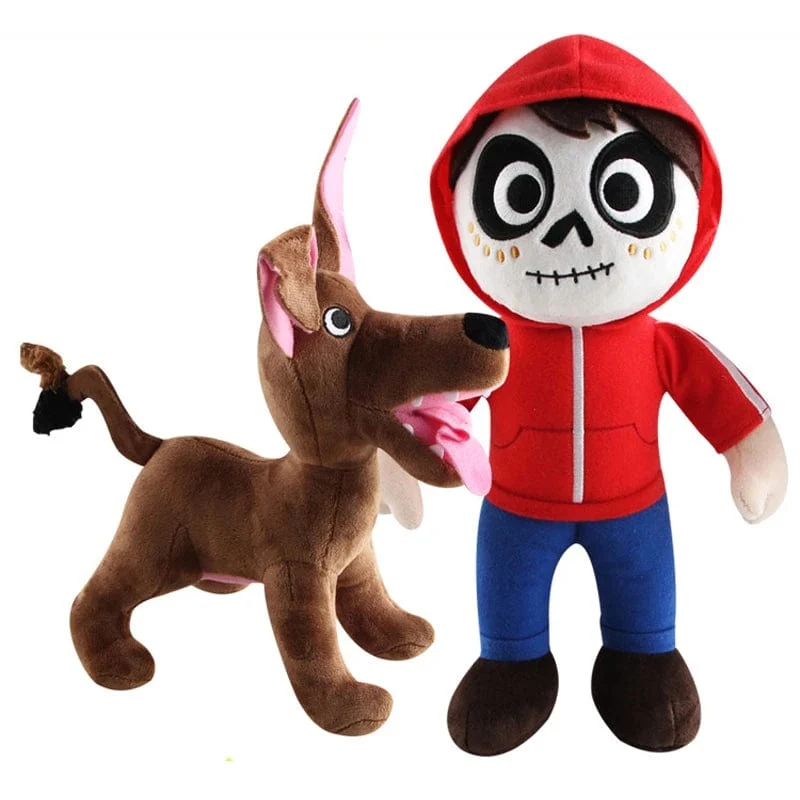 Film COCO Pixar Plüschtiere 30 cm Miguel Hector Dante Hund Tod Pepita Plüschtiere Stofftierpuppe für Kinder Kindergeschenke