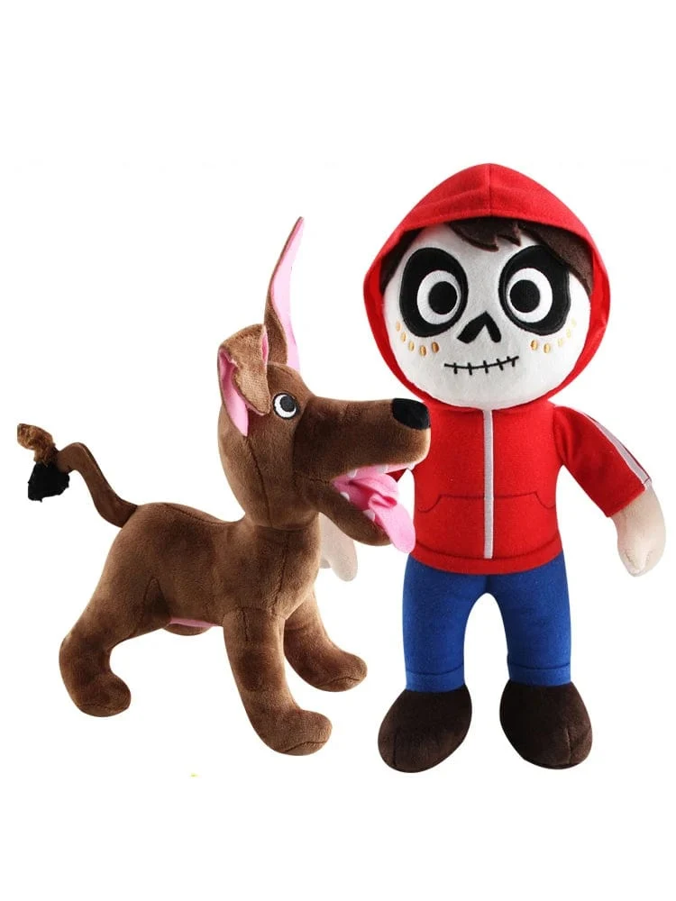 Film COCO Pixar Plüschtiere 30 cm Miguel Hector Dante Hund Tod Pepita Plüschtiere Stofftierpuppe für Kinder Kindergeschenke