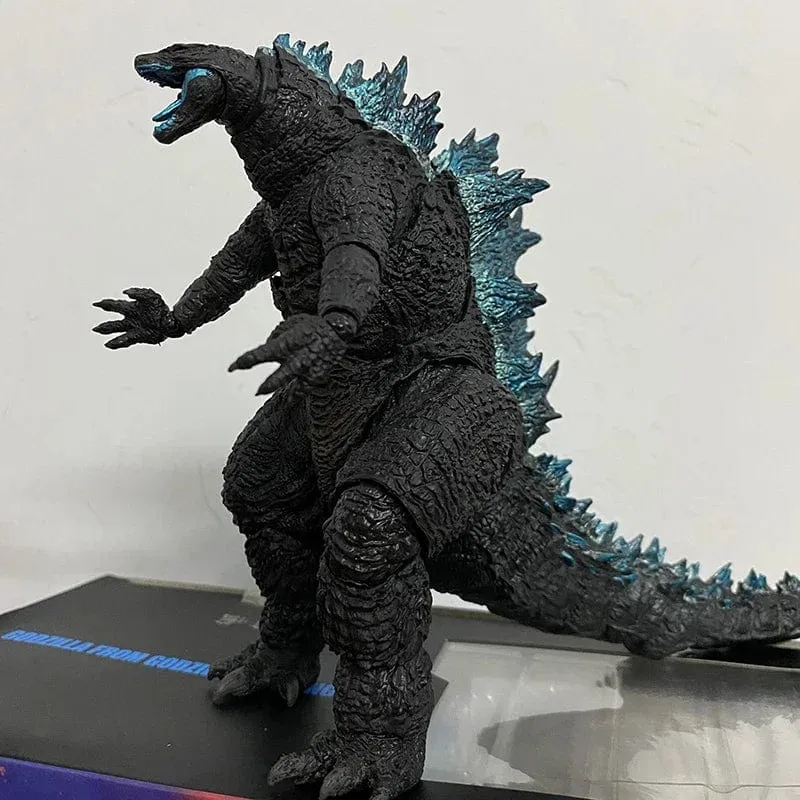 SHM Kong aus dem Film Godzilla Vs Kong 2021, PVC-Actionfigur, Kaiju-Monsterverse-Dinosaurier-Modell, Sammler-Actionspielzeug, Geschenke